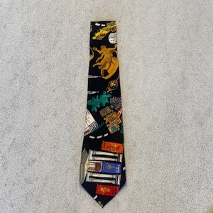 Nicole Miller Vintage 100% silk tie, 1991